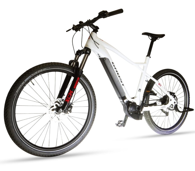 Rower Ghost Hybrid HTX 27,5" w rozmiarze XL (54 cm) to elektryczny hardtail stworzony z myślą o entuzjastach jazdy górskiej.