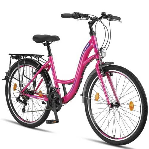 Rower miejski dla dziewczynki