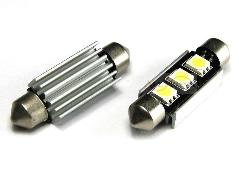 Żarówka rurkowa LED C10W 41mm 3SMD 5050 CANBUS