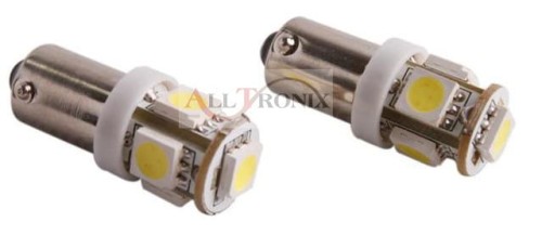 Żarówka LED Ba9s T4W 5SMD