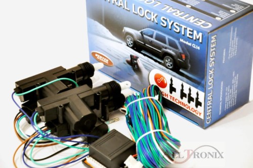 Centralny zamek Vertex 4 siłowniki i sterownik