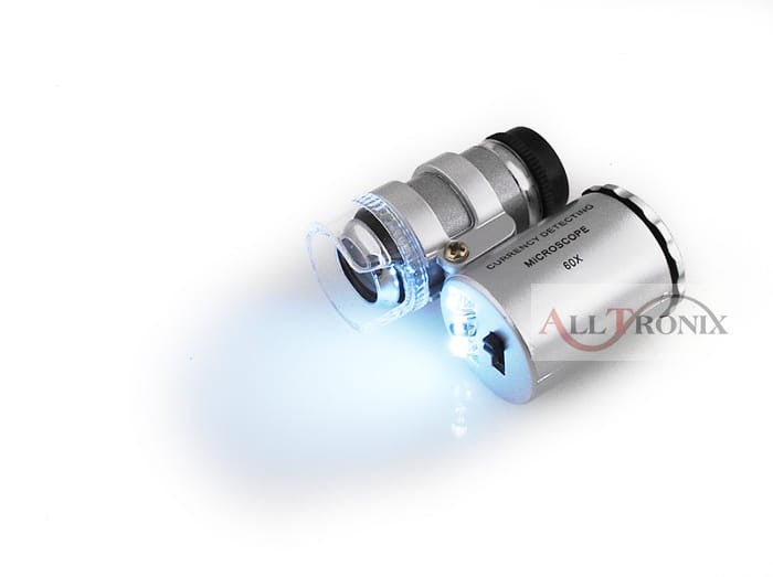Mikroskop kieszonkowy - lupa 60X