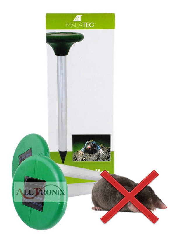 Solarny odstraszacz gryzoni x2