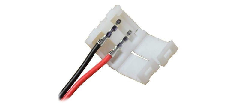 Złącze taśmy LED 2x10mm zatrzaski