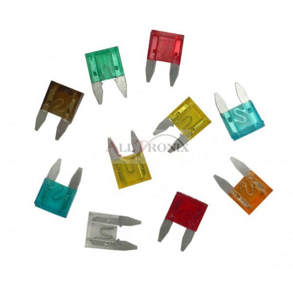 Zestaw 10 bezpieczników CarXpert mini