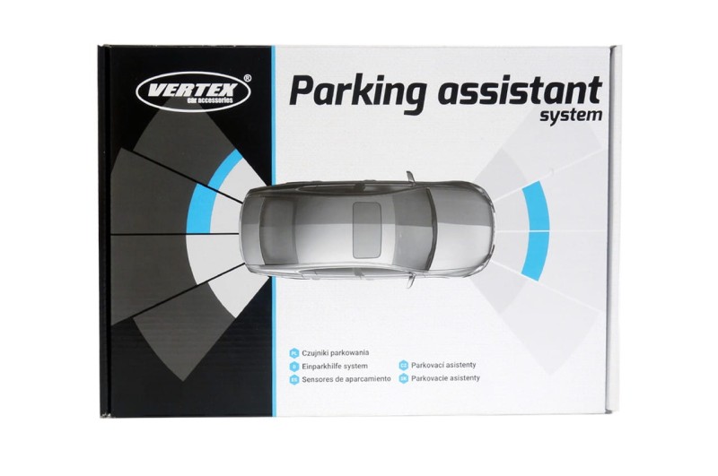 Zestaw z czujnikami parkowania i monitorem