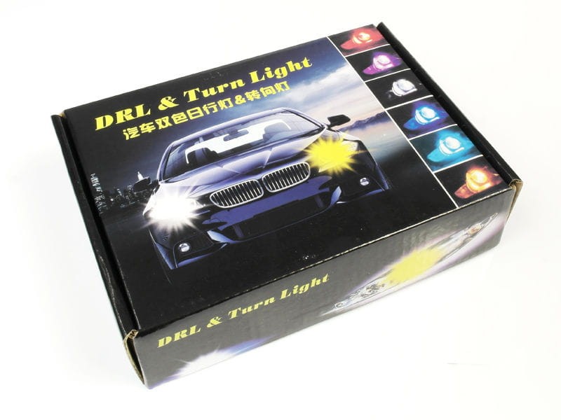 Światła LED do jazdy dziennej z kierunkowskazem