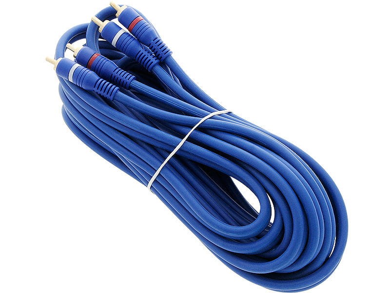 Kabel 2xRCA ze sterowaniem