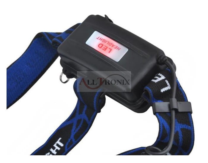 Mocna latarka czołowa LED CREE XML T6